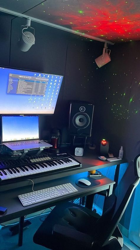 I will produce fire type Beats! like gunna, future , roddy ricch, lil baby, drake, travis scott and more! Mini Music Studio, Studio Room Ideas, Studio Room Design, Drake Travis Scott, Ruangan Studio, Home Recording Studio Setup, Recording Studio Setup, Dj Room, Home Studio Ideas