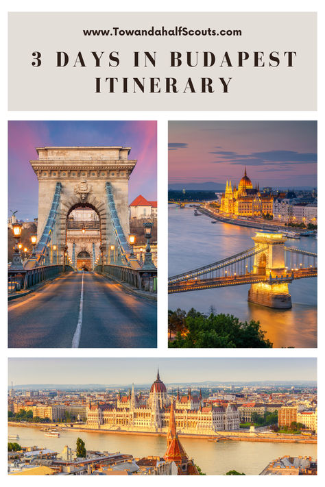 How to spend 3 days in Budapest - the perfect Budapest itinerary that will allow you to see all the best Budapest attractions. Budapest Itinerary, Europe Bucket List, Europe Photography, Europe Trip Itinerary, Europe Itineraries, Places In Europe, Bucket List Destinations, Europe Travel Destinations, Four Days