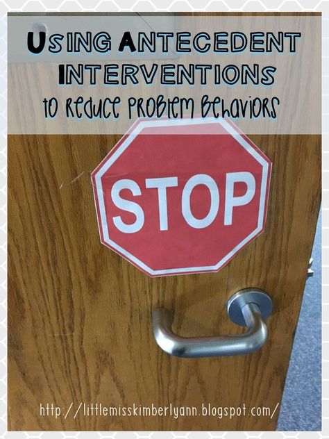 Tips and ideas for using antecedent interventions for behaviors School Bcba, Intervention Classroom, Teacher Leadership, Intervention Specialist, Learning Disorder, Kimberly Ann, Behaviour Strategies, Behavior Supports, Self Contained Classroom