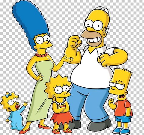 Simpsons Silhouette, The Simpsons Illustration, Simpsons Clipart, The Simpsons Characters, The Simpsons Guy, Lisa From The Simpsons, Yellow Cartoon Characters, Simpsons Party, Simpson Family