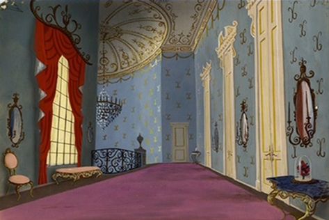 the magic behind the magic — Cinderella Art from the special edition... Cinderella Room, Cinderella Photo, Casa Disney, Cinderella Art, Images Disney, Disney Background, Cinderella Disney, Disney Concept Art, Old Disney