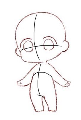 Chibi Base Reference Pose, Scared Chibi Poses, Chibi Base Standing, Trio Chibi Poses, Chibi Head Tutorials, Sleepy Chibi Poses, Anime Chibi Base Pose, Chibi Pfp Base, Chibi Full Body Poses