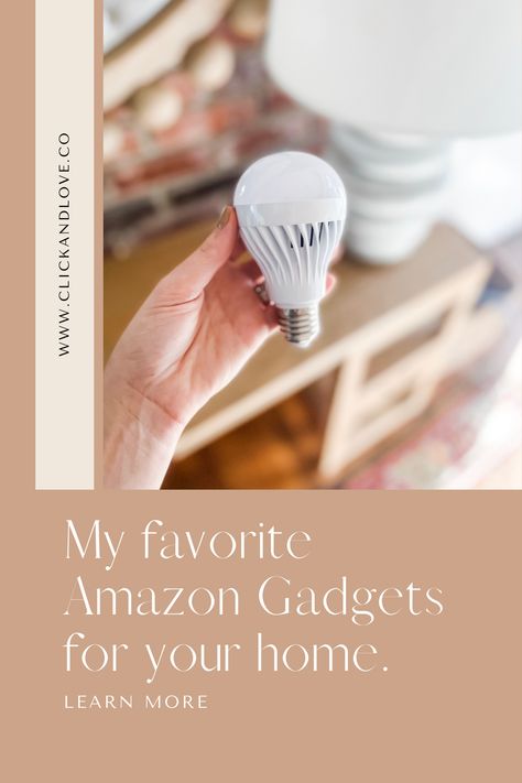 4 Amazon Home Gadgets Must haves. These gadgets are helpful home finds that are budget friendly. Grab these on Amazon today! Home Gadgets Must Have, Gadgets From Amazon, Helpful Gadgets, Amazon Gadget, Home Finds, Spice Cabinet, Must Have Gadgets, Home Decor Hacks, Rechargeable Light