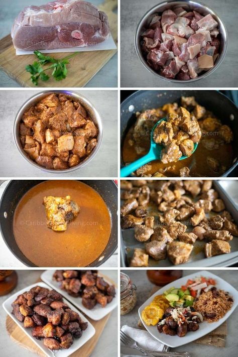 Looking for the perfect recipe for Haitian griot? Look no further! This guide will teach you everything you need to make this delicious and popular dish. https://www.caribbeangreenliving.com/the-ultimate-guide-to-making-perfect-haitian-griot/ Haitian Griot And Pikliz, Griot Haitian Pork, Haitian Christmas Dinner, Haitian Thanksgiving Dinner, Haitian Griot Recipe, Haitian Pikliz Recipe, Griot Haitian Recipe, Hatian Food Recipe, Haitian Pate Recipe