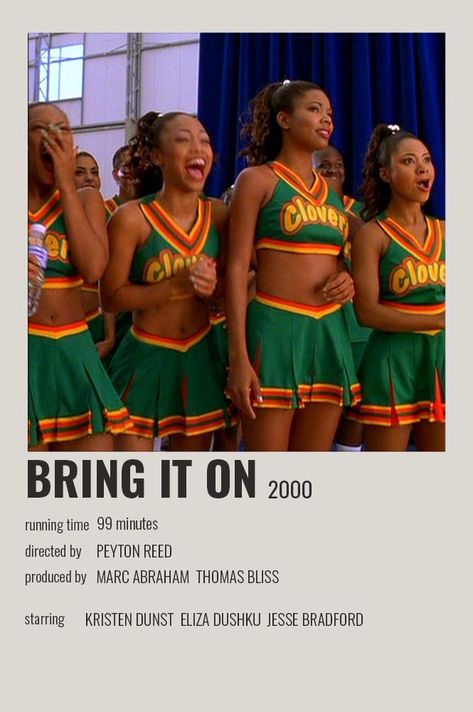 Bring It On Movie, Black Love Movies, Movie Character Posters, Movies To Watch Teenagers, Film Netflix, New Movies To Watch, Iconic Movie Posters, Girly Movies, American Teen