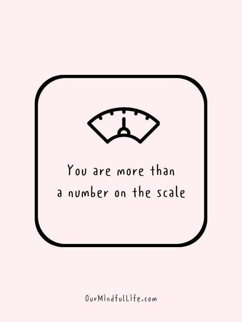 I am committing to telling myself that I am worth more than the number on your scale. What will you commit to telling yourself this week? Body Acceptance Quotes, Body Shaming Quotes, Love Your Body Quotes, Body Image Quotes, Body Quotes, Body Positive Quotes, Stop Stressing, Body Positivity Art, Positivity Quotes