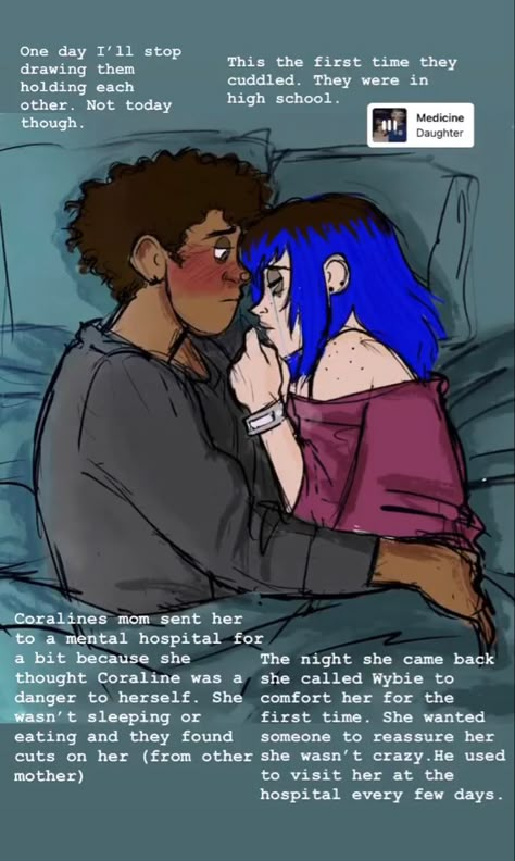 Coraline And Wybie Fan Art, Wybie And Caroline, Coriline And Wibe, Coraline Pfp Fanart, Wyborn Lovat Coraline, Caroline X Wybie, Coraline Wybie Fanart, Wybie And Coraline Fanart, Coraline And Wybie Fanart Kiss