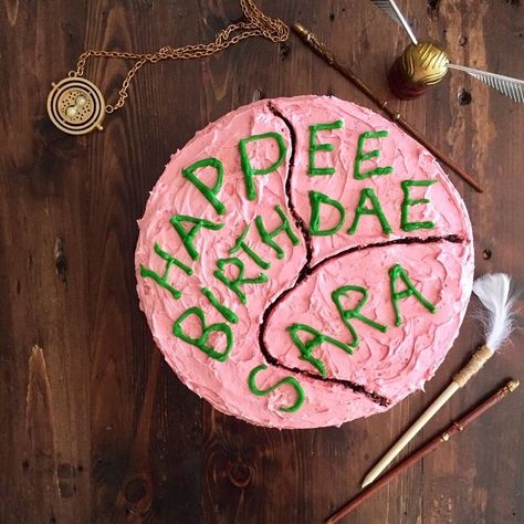 Hagrid Cake, Tort Harry Potter, Happy Birthday Harry Potter, Harry Potter Birthday Cake, Cumpleaños Harry Potter, Harry Potter Bday, Mini Torte, Harry Potter Theme Party, Harry Potter Food