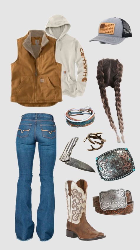 Country Western Outfits, Country Outfits Women, Cute Cowgirl Outfits, Casual Country Outfits, Cowgirl Style Outfits, Southern Outfits, Country Style Outfits, Western Wear Outfits, Cute Country Outfits