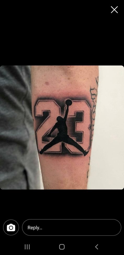 Jordan Tattoo, Basketball Tattoos, Gangsta Tattoos, Custom Tattoo Design, Sleeve Men, Tattoo Sleeve Men, Custom Tattoo, Tattoo Design Drawings, Tattoo Sleeve