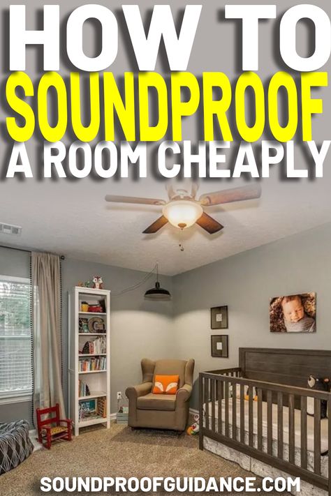 soundproof room cheaply Soundproof Room Diy, Sound Proofing A Room, Soundproofing Diy, Soundproofing Material, Noise Dampening, Sliding Wall, Soundproof Room, Home Recording Studio, Sleeping Room