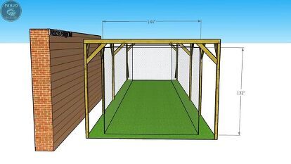 This tutorial will show you how to build a DIY batting cage with wood posts and useful tips to save you time and money. Covered Batting Cage Backyard, Diy Batting Cage How To Build, Backyard Batting Cage Ideas, Batting Cage Backyard Diy, Diy Batting Cage, Batting Cage Backyard, Batting Cage Net, Softball Pitching Machine, Batting Cage