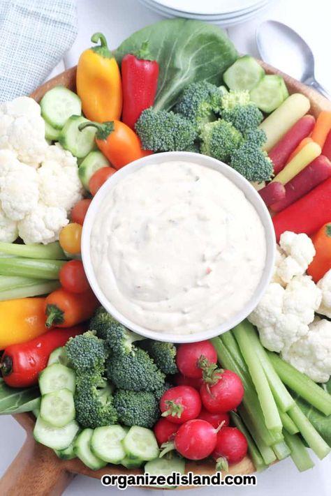 Vegetable Dip Recipe Dip For Raw Vegetables, Best Dip For Veggies, Easy Vegetable Dip, Knorr Vegetable Dip, Veggies And Dip, Vegetable Dip Recipe, Dip For Veggies, Dip With Cream Cheese, Easy Hummus Recipe