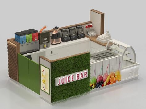 Bubble Tea Kiosk, Tile Decoration, Green Grass Background, Menu Stand, Glass Showcase, Kiosk Design, To Start A Business, Counter Table, Start A Business