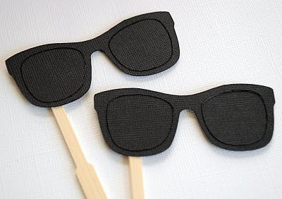 sunglass cupcake toppers | Black sunglasses cupcake toppers | BalderBash Sunglasses Cupcakes, Celebrity Sunglasses, Man Party, New Stuff, Party Items, Black Sunglasses, Big Men, Party Design, Pool Party