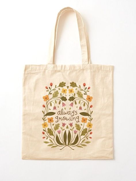 A digitally illustrated print of flowering plants encircling the handlettered quote “Always growing.” Printed on a cute cotton tote bag.

Botanical tote bag | Floral tote bag | Botanical art | Quote tote bag

#botanical #illustration #tote Growing Cotton, Quote Tote Bag, Bag Illustration, Quote Tote, Floral Tote Bag, Art Quote, Flowering Plants, Jute Bags, Cotton Tote Bag