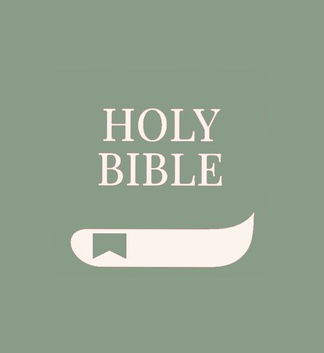 Green Bible Icon, Bible App Icon Aesthetic, Bible Icon Aesthetic, Green Bible Aesthetic, Sage Widgets, Bible App Icon, Shark Wallpaper Iphone, Bible Icon, Shark Wallpaper