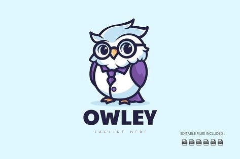 Owl Mascot Duolingo Mascot, Owl Character, Owl Mascot, Brand Mascot, Quiz Design, Brand Character, Owl Cartoon, Cartoon Logo, Mascot Design