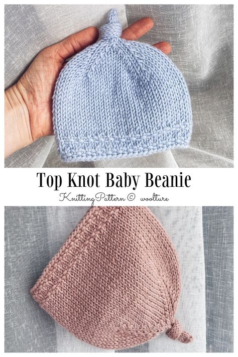 Baby Hats Knitting Free, Hat Free Knitting Pattern, Newborn Knit Hat, Baby Hat Knitting Patterns Free, Baby Hat Free Pattern, Knitted Baby Beanies, Beanie Knitting Patterns Free, Baby Beanie Hat, Knitted Beanies