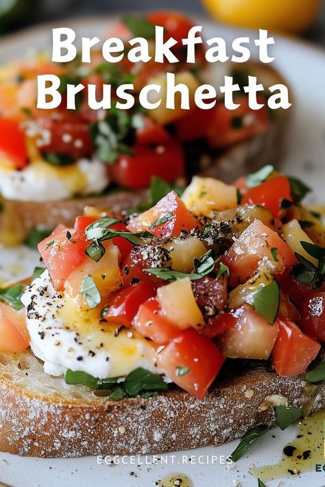 If you are looking for a fresh and delightful way to start your day, Breakfast Bruschetta is the ideal choice. #Breakfast Bruschetta recipe #Breakfast Bruschetta ideas #Breakfast Bruschetta egg #breakfast fruit bruschetta #bruschetta breakfast toast #tomato bruschetta breakfas #healthy breakfast bruschetta #bruschetta breakfast casserole #vegan breakfast bruschetta #bruschetta for breakfast #bruschetta breakfast Breakfast Casserole Vegan, Bruschetta Ideas, Fruit Bruschetta, Breakfast Bruschetta, Egg Breakfast Recipes Easy, Casserole Vegan, Breakfast Recipes Easy Quick, Breakfast Fruit, Healthy Egg Breakfast