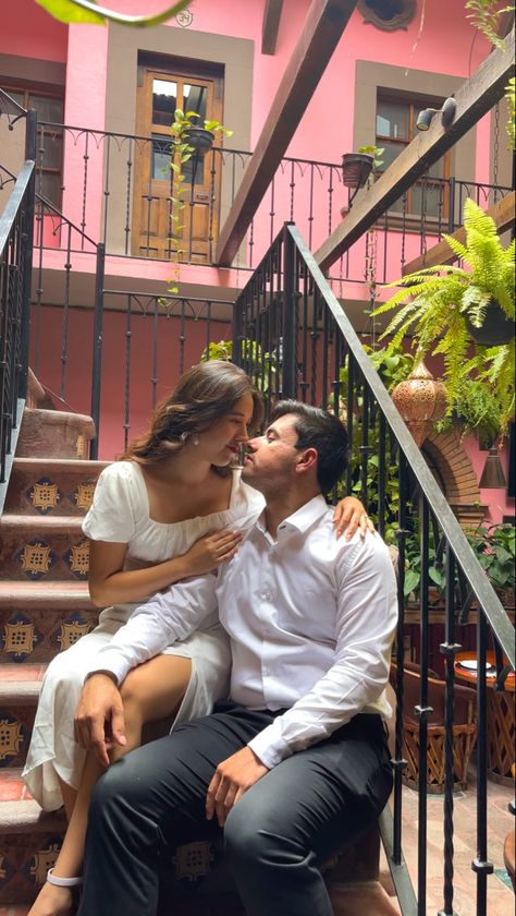 #photography #love #fashion #aesthetic #mexico #culture #engagement Mexican Engagement Photos, Mexican Love, Aesthetic Mexico, Couple Engagement Pictures, Mexico Culture, Photography Love, Maternity Portraits, Couple Poses, Portrait Poses