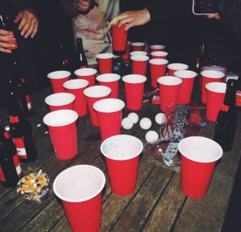 Red Solo Cup Aesthetic, Party Aesthetic Grunge, Tristan Flynn, Red Cup Party, College Party Aesthetic, House Party Aesthetic, Mafia Party, Wattpad Vibes, 22nd Bday