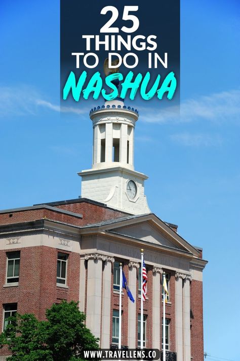 Discover the 25 best things to do in Nashua, New Hampshire. Including Mine Falls Park, Nashua River Rail Trail, Holman Stadium, Restaurants, Shops and more Nashua New Hampshire, Fish Hatchery, Indoor Skydiving, Travel United States, Autumn Park, Travel History, Green Lawn, Cross Country Skiing, Enjoy Nature