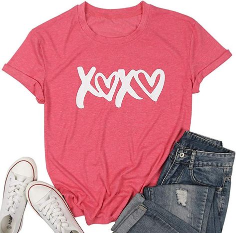 Casual Holiday Outfits, Bookworm Shirt, Holiday Tops, Comfortable Tops, Valentines Day Shirts, Tee Outfit, Tshirt Design, Shirt For Women, Online Tops