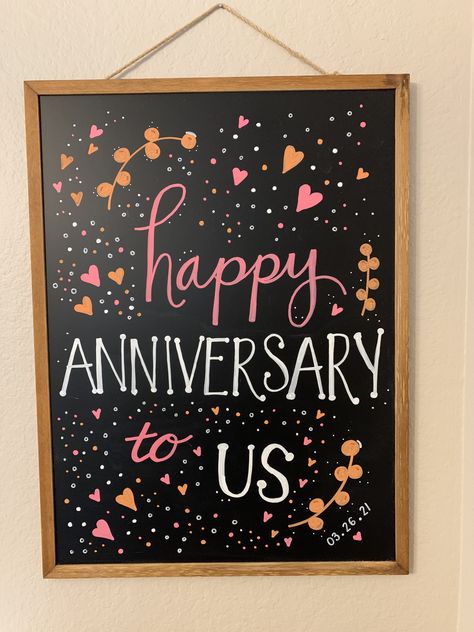 Anniversary Chalkboard Art, Chalkboard Art Ideas, Anniversary Chalkboard, Chalkboard Calendar, Silver Jubilee, Chalkboard Art, Chalkboard Quotes, Art Quotes, Chalkboard Quote Art