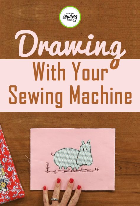 If you like using your creative side when sewing, free motion drawing is a great project for you! Jackie Pacitti discusses drawing with your sewing machine and showcases some of her own sewing designs in this video. She provides step-by-step instructions on how to incorporate free motion drawing into your next sewing project for a unique and fun outcome. Free Motion Stitching Art, Sewing Machine Embroidery For Beginners, Free Motion Machine Embroidery Tutorial, Free Motion Stitching, Free Motion Machine Embroidery, Free Motion Embroidery Tutorial, Sewing Machine Applique, Free Motion Embroidery Designs, Motion Drawing