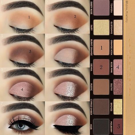 Maquillaje Brown Smokey Eye Makeup Tutorial, Trucco Glam, Trucco Smokey Eye, Make Up Mata, Brown Smokey Eye Makeup, Smokey Eye Makeup Tutorial, Smokey Eye For Brown Eyes, Soft Glam Makeup, Hooded Eye Makeup