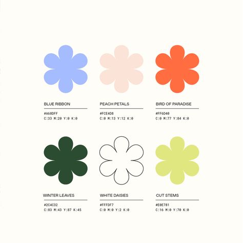 Wild Stems, Fun Colorful Brand Design & Shopify Website for Florist / Floral Shop / Floral Design - ATNN Design Florist Brand, Brand Profile, Wedding Website Design, Colorful Website, Branding Design Studio, Florist Logo, Shop Branding, Flower Branding, Florist Design