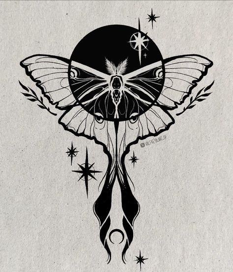 Print of my butterfly design perfect for room decor See Tattoo, Kunst Tattoos, Moth Tattoo, Cute Little Tattoos, Tattoo Portfolio, Tattoo Art Drawings, Arte Inspo, Dope Tattoos, Tattoo Design Drawings