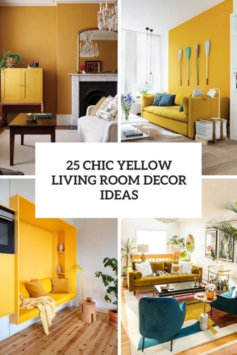 Yellow Aesthetic Interior Design, Yellow Painted Living Room, Soft Yellow Walls Living Room, Yellow Wall Decoration Ideas, Living Room Decor With Yellow Accents, Yellow Wall Living Room Decor Ideas, Modern Yellow Living Room, Yellow Accent Wall Dining Room, Yellow Wall Decor Living Room