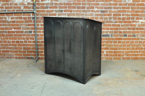 The 42 Hostess Stand made by Vintage Industrial in Phoenix. Perfect and adaptable for any restaurant! Hostess Station, Industrial Lockers, Hostess Stand, Host Stand, Tap House, Vintage Industrial Furniture, Furniture Bookshelves, Restaurant Furniture, Creative Furniture