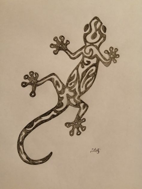 Hippie Sketches Doodles, Hippy Sketches, Coqui Tattoo, Gecko Drawing, Gecko Tattoo, Tattoo Zone, Lizard Tattoo, Earthy Tattoos, Funky Tattoos