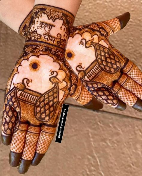 75 Best Mehndi Designs For Karwa Chauth || Modern & Trending - Wedbook Mehndi Designs For Karwa Chauth, Karwa Chauth Mehndi, Indian Eye Makeup, Karva Chauth Mehndi, Karva Chauth Mehndi Designs, Indian Mehendi, Mehandhi Designs, Latest Arabic Mehndi Designs, Karva Chauth