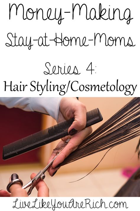 How To Become A Hair Stylist, New Hair Stylist, Moroccan Luxury, Mom Series, Home Hair Salons, Beach Bungalow, Cosmetology School, Beauty School, Home Salon