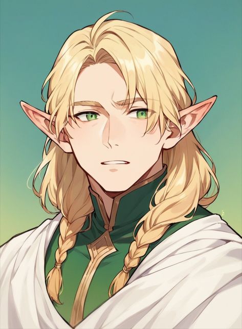 Elven Warrior Art Male, Elf Child Art, Male Elf Character Art, Dnd Elf Male, Christmas Elf Character, Male Elf Art, High Elves Dnd, Elf Reference, Elf Character Design