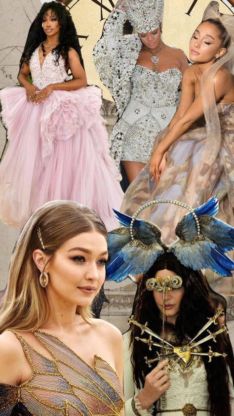 Heavenly Bodies: Met Gala 2018 #lanaderey #metgala #arianagrande #gigihadid #sza #rihanna Sza Met Gala, Heavenly Bodies Met Gala, Catholic Core, Best Met Gala Looks, Gala Themes, Prom Themes, Heavenly Bodies, Gala Fashion, Your Aesthetic