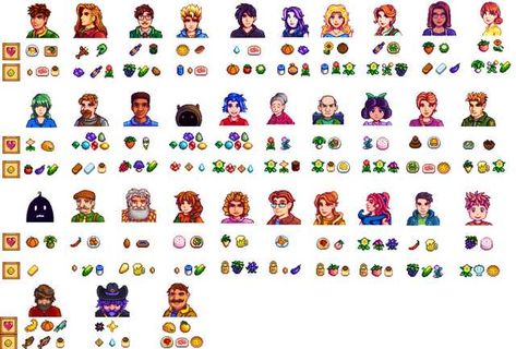 Stardew Valley Npcs Gifts, Stardew Villager Gifts, Stardew Valley People Likes, Stardew Friendship, Stardew Valley Wizard Gifts, Stardew Valley Likes And Loves, Stardew Loved Items, Stardew Valley Infograph, Stardew Valley Villagers Gifts