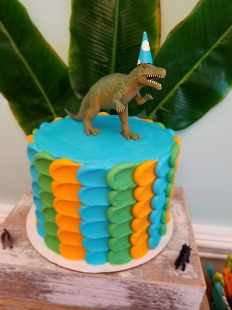 Colorful Dinosaur Cake, Birthday Cake Colorful, Dinosaur Cakes, Dinosaur Birthday Cake, Colorful Dinosaur, Buckwheat Cake, Dinosaur Birthday Cakes, Pumpkin Smoothie, Raspberry Smoothie