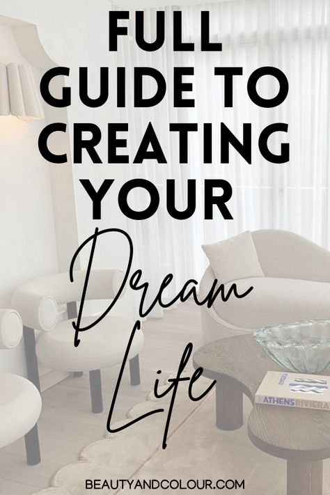 Build the life of your dreams with this step by step guide! Learn how to create your dream life in easy to follow steps and tips. Types Of Dreams, Living Your Dream, Create Your Dream Life, Start Manifesting, Vegan Fashion, Step By Step Guide, Vegan Lifestyle, Goal Setting, Self Development