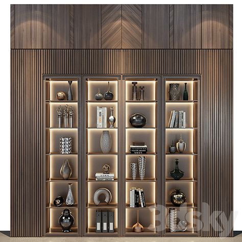 Trophy Cabinet Design, Luxury Display Cabinet Design, Display Cabinet Design Modern, Glass Display Cabinet Ideas, Display Unit Design, Showcase Design Furniture, Trophy Display Ideas, Mercedes Showroom, Trophy Shelves