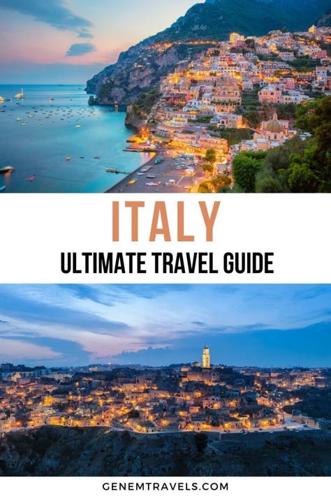 Backpacking Italy Travel Guide: Things to do, Costs, Budget [2021] - Genem Travels Backpacking Italy, Places To Go In Italy, Italy On A Budget, Italy Guide, Europe Food, Backpacking Destinations, Backpacking South America, Central Italy, Florence Travel