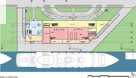 P.O.K Passenger Transportation District / Sun and Associates Terminal Architecture, Ground Design, Hotel Landscape, Reference Board, Facade Architecture Design, Transforming Furniture, Architecture Magazine, Architectural Competition, Architecture Design Sketch