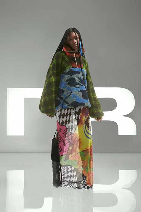 Rave Review, Rave Pants, Blanket Coat, Rave Fashion, Show Collection, Weird Fashion, Fall 2022, Jacket Pattern, Fashion Show Collection