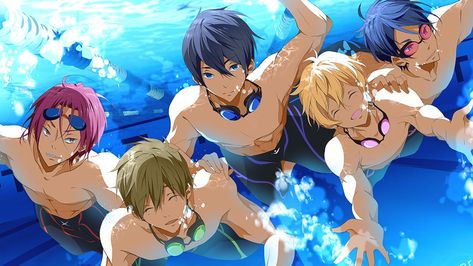 S3 CAN'T WAIT 😍😍😍😍😍 💞💞💞💞💞 Matsuoka Rin, Swimming Anime, Slice Of Life Anime, Rin Matsuoka, Free Eternal Summer, Splash Free, Free Iwatobi Swim Club, Free Iwatobi, Eternal Summer