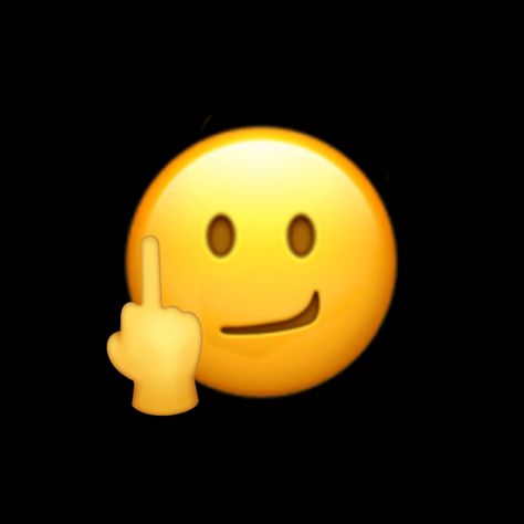 #emoji #editing #middlefinger #smirking Salivating Emoji, Middle Finger Emoji, Ios Emoji, Funny Emoji Faces, Instagram Emoji, Emoji Pictures, Fake Smile, Emoji Faces, Cartoon Profile