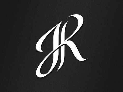 JR- monogram I been messing with for a few days now. was trying to come up with a logo but might be going in a different direction for myself. still like this though as a design in all R J Tattoo, Jr Tattoo Letters, Jr Logo Design Letter, Jr Tattoo Initial, Lawless Tattoo, Rj Logo Design, Jr Monogram, Monogram Logo Typography, Rj Logo